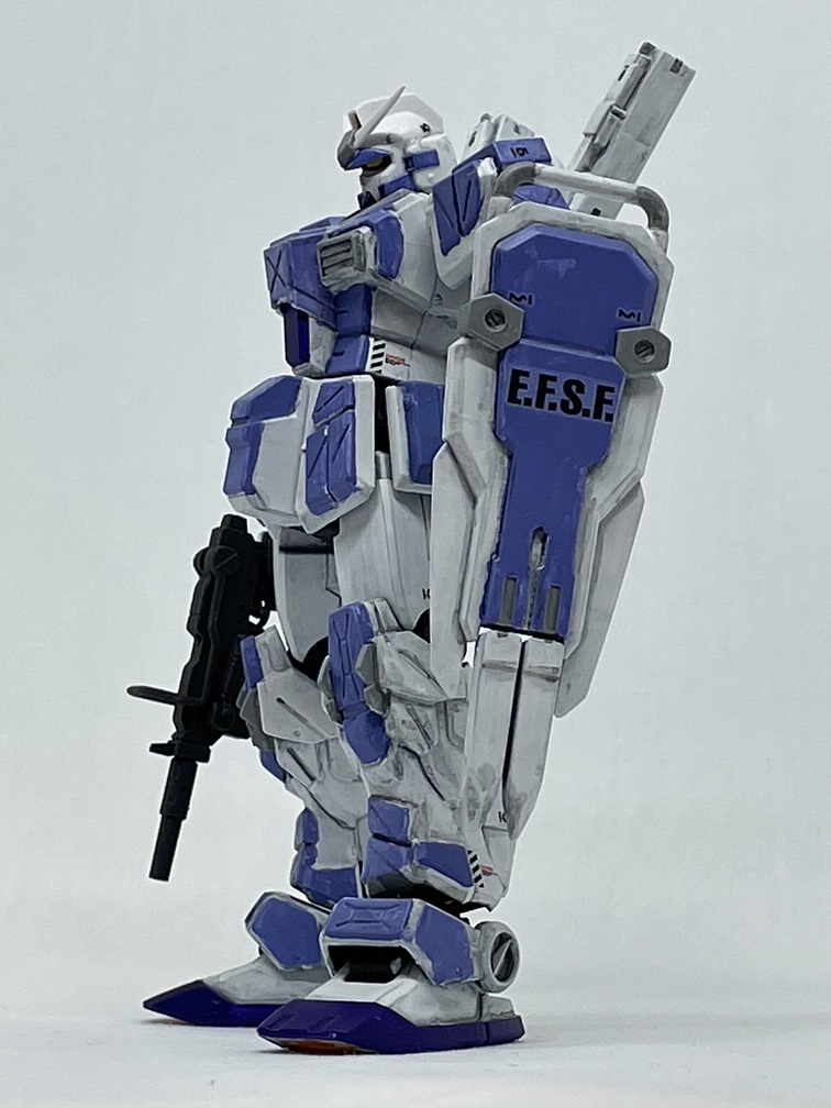 RGM-79FC ストライカー・カスタム 風、です。 ベースはHGUC72ジム