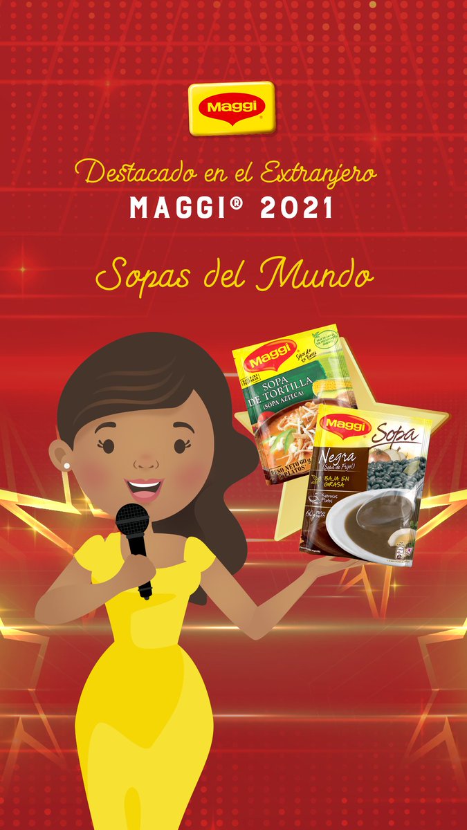 Maggi_RD's tweet photo. ¡Le damos un aplauso a las que vinieron de México y Guatemala a ponerle sabor a nuestras sopas! #PremiosMaggi2021 https://t.co/mo2ZqJJenc