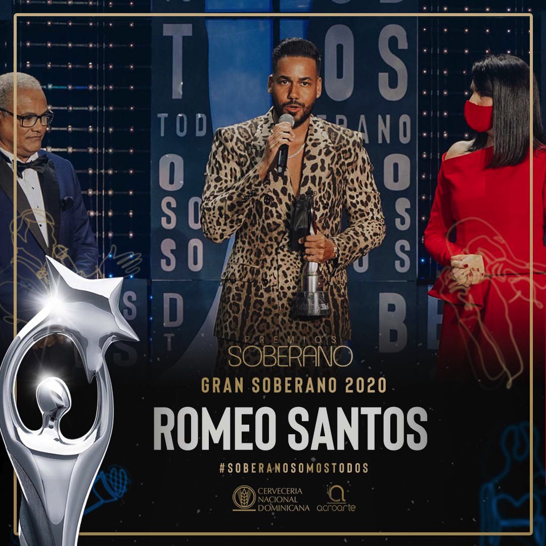 SoberanoRD's tweet photo. Y el Gran Soberano 2020, es para…

@RomeoSantosPage 🤩 ¡Muchas felicidades a nuestro querido icono de la música! #SoberanoSomosTodos #PremioSoberano2021 https://t.co/BbGan6dNuQ