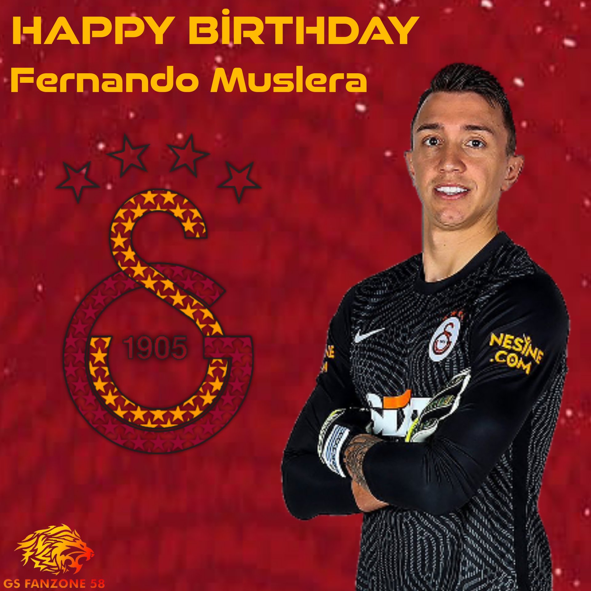 HAPPY B RTHDAY Fernando Muslera    
