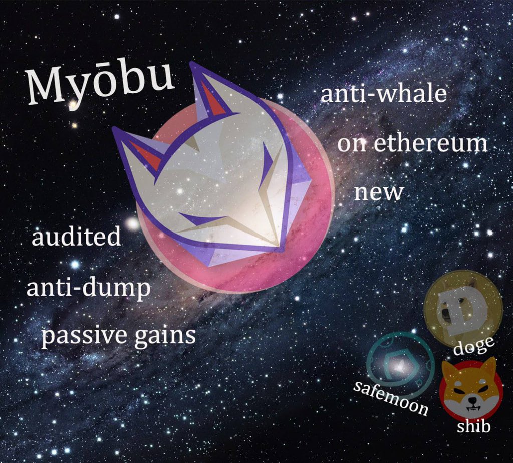 thecryptomill's tweet photo. @MyobuOfficial Are you tired of always losing the rocket to get rich, this is the last opportunity you have, genius developers, excellent and legit project, the best tax redistribution, antiwhales dumping and the best community $MYOBU #myobucontest go and get it now https://t.co/T2xePsTgf7 https://t.co/pQJQk4G9fc