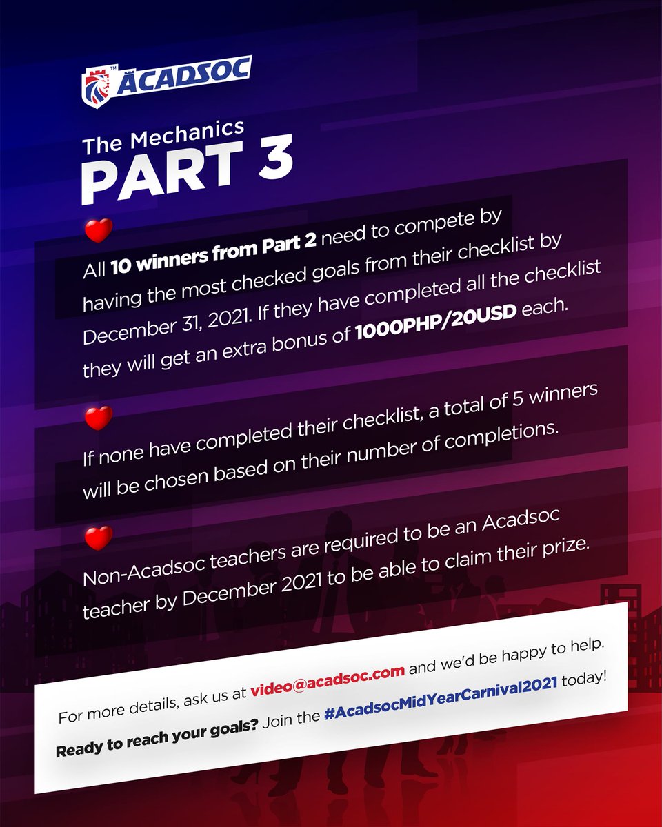 Acadsoc Official tweet media