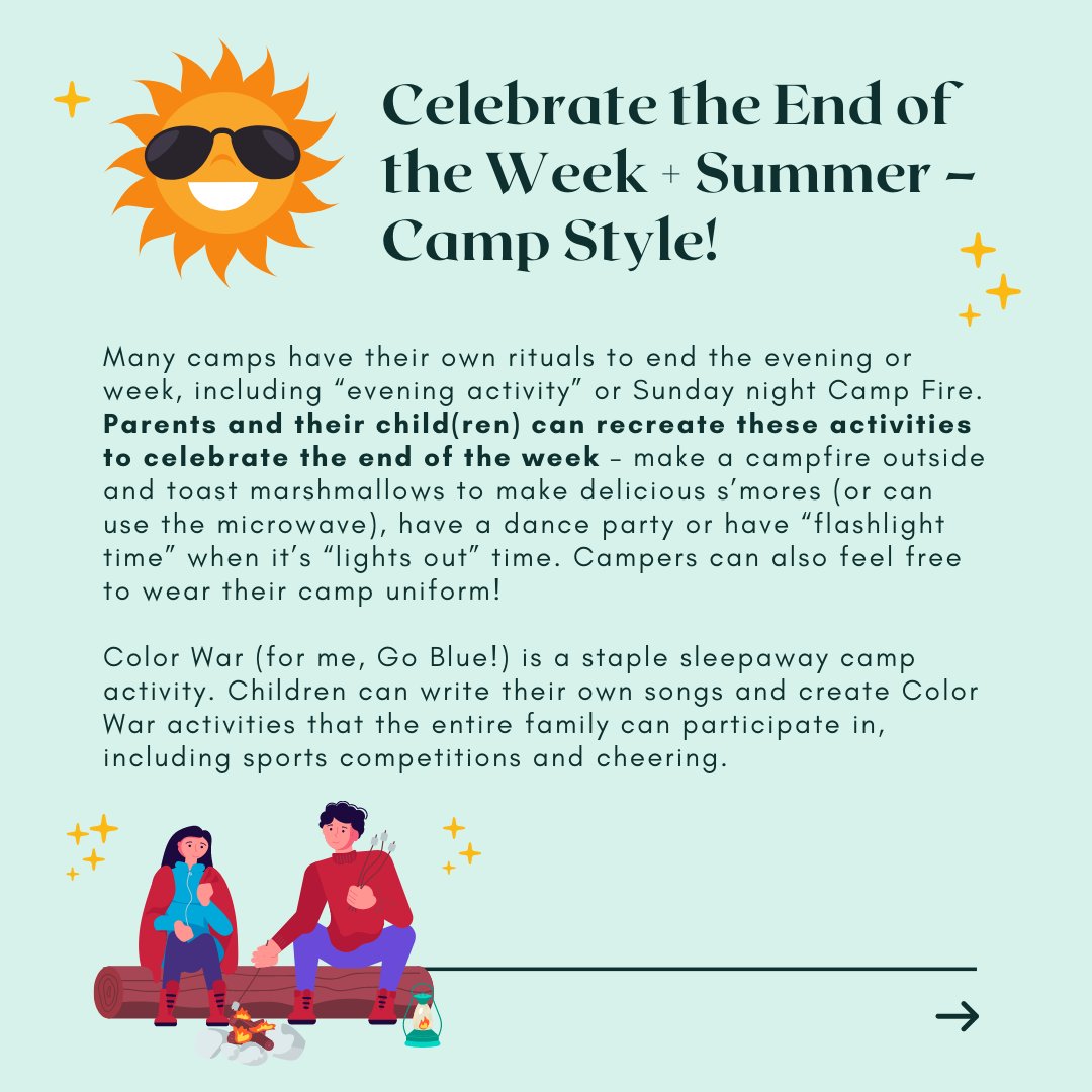 LizMorrisonLCSW's tweet image. Have questions about more summer camp activities or want to know more about how we can support you? Please feel free to email Liz@LizMorrisonTherapy.com or call 347-758-2985.