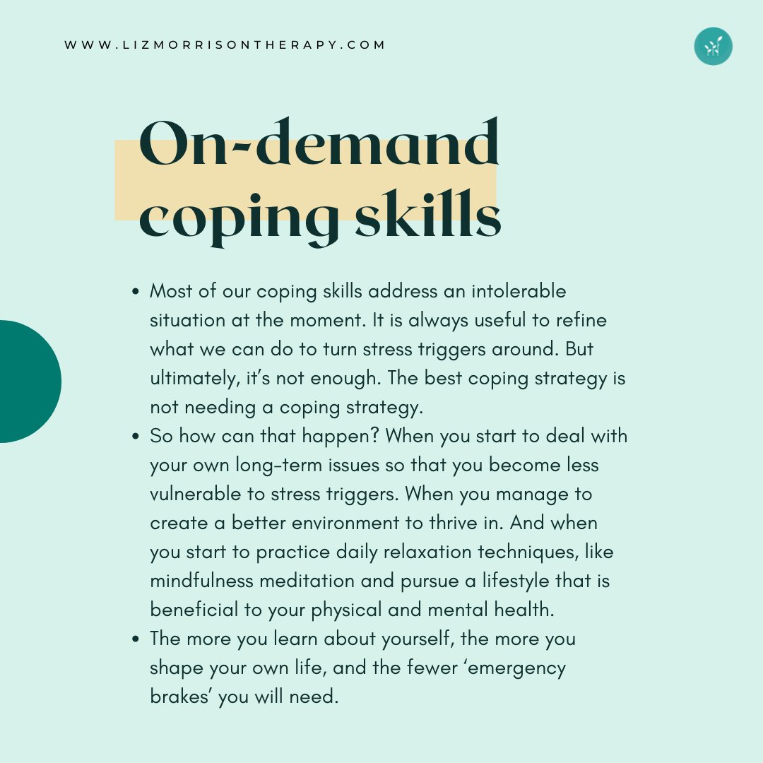 LizMorrisonLCSW's tweet image. Part 2 of our Keep Calm and Cope This Way: How and When To Use your Coping Strategies series! If you missed part 1, you can find it on our page.