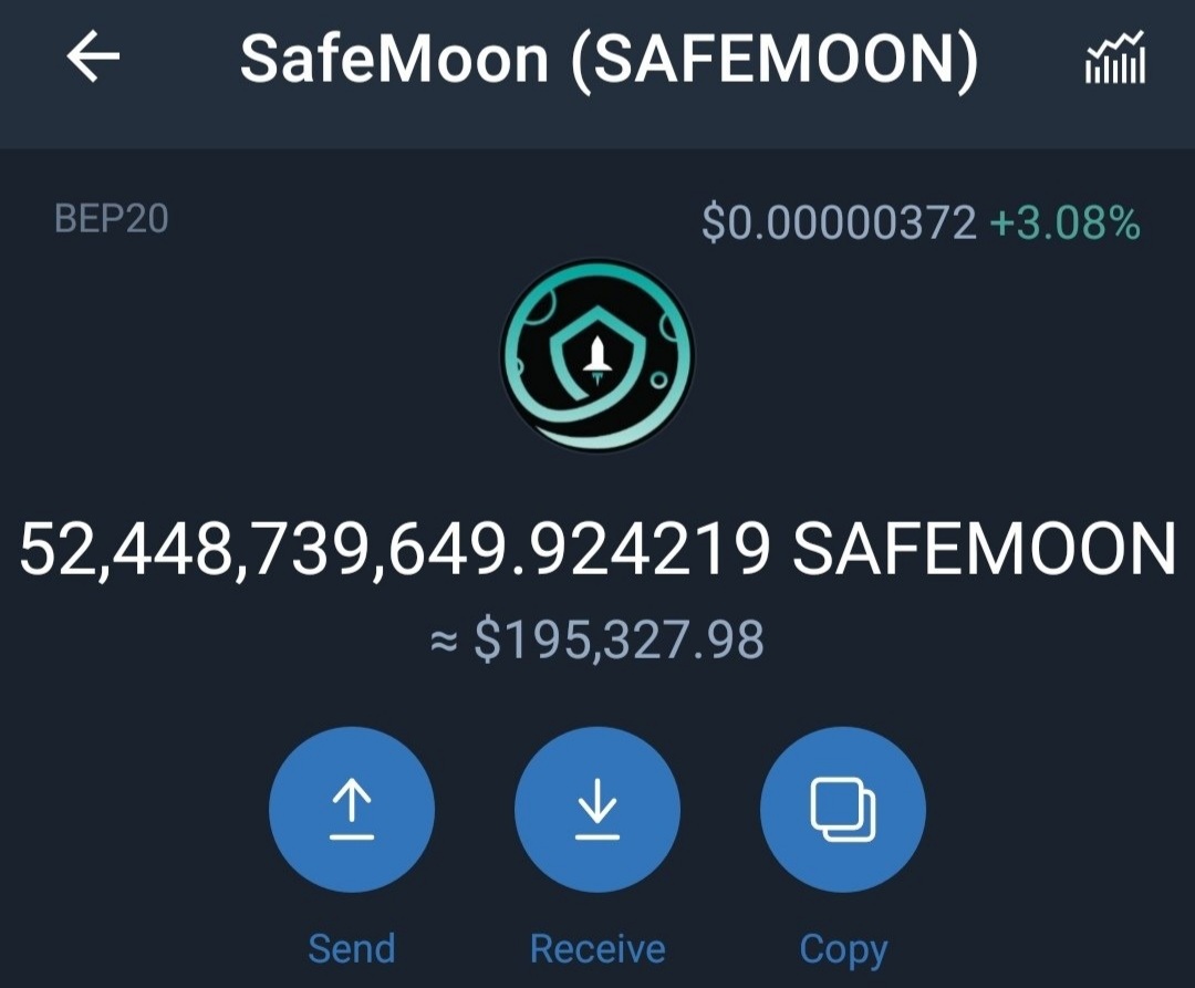 HoldersDiamond's tweet image. New giveaway 💰🤑
$1500 of safe moon to 3 luky person 🤑🤑🤑

              RULES  
1:FOLLOW ME (@HoldersDiamond )
2:tag 5 person and if they follow me your chance will be 2x 
3:like and retweet this post
              GOOD LUCK