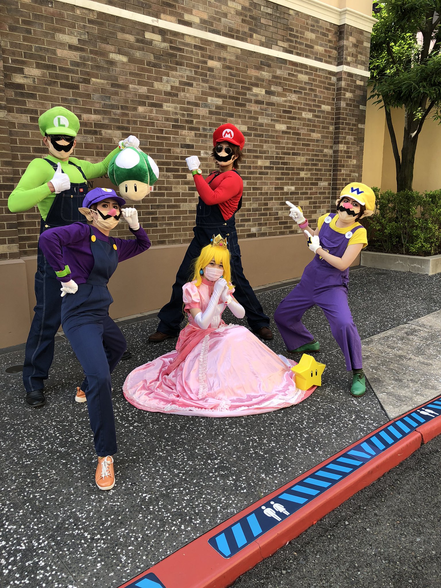 ワリオコスプレ