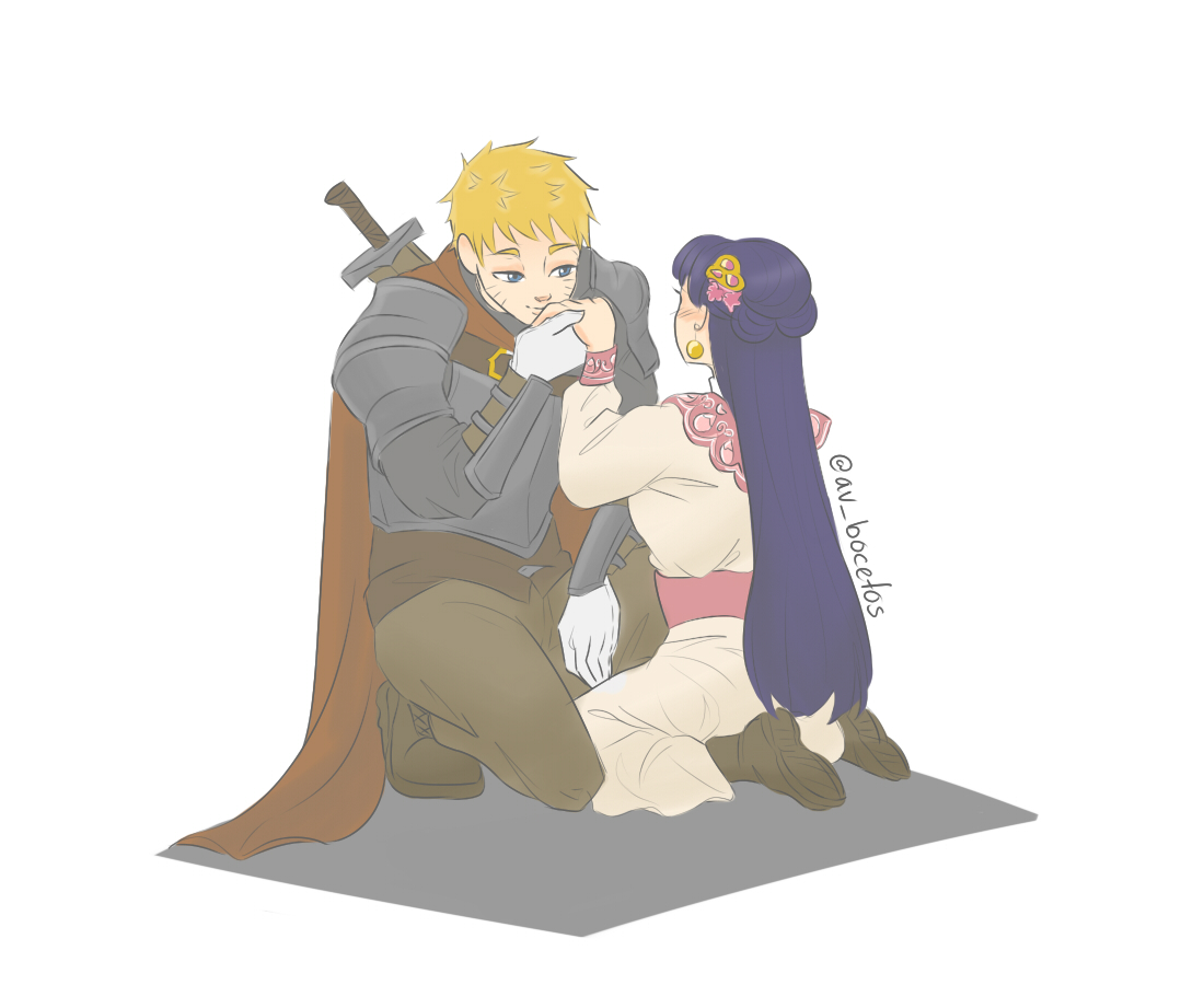 'Pleased to meet you, princess Hinata.'
.
#PrincessAU #naruhina #NARUTO #knightau #naruhinaAU #sketch #doodle #narutofanart