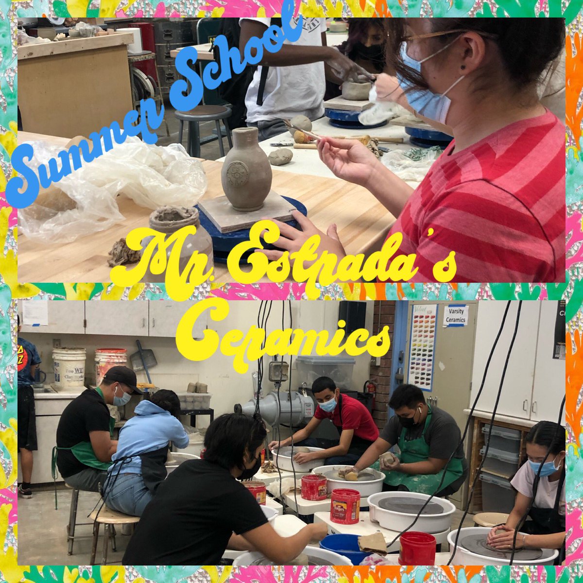 Cavalier artists are creating some amazing pieces in Mr. Estrada’s class.