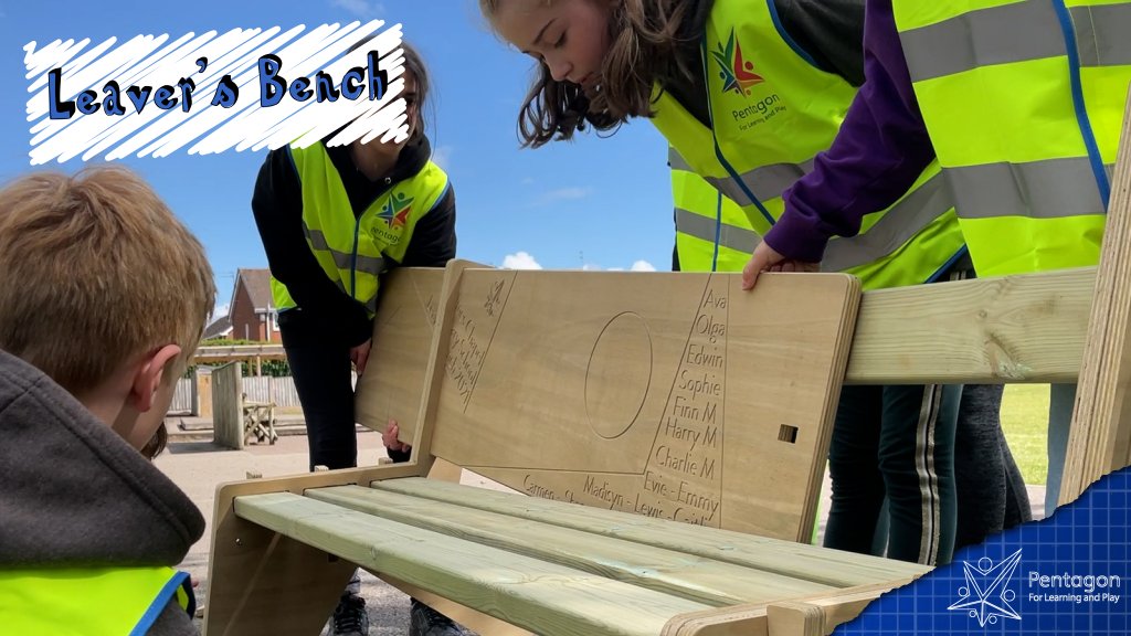 PentagonPlayUK's tweet photo. Introducing Pentagon Play’s first self-build product for children! The Year 6 Leavers Bench! 

Want to let your Year 6 children leave a lasting memory at your school? Purchase the benches on our website today! https://t.co/NGBQVPyr12 https://t.co/dSHFrt9BqF