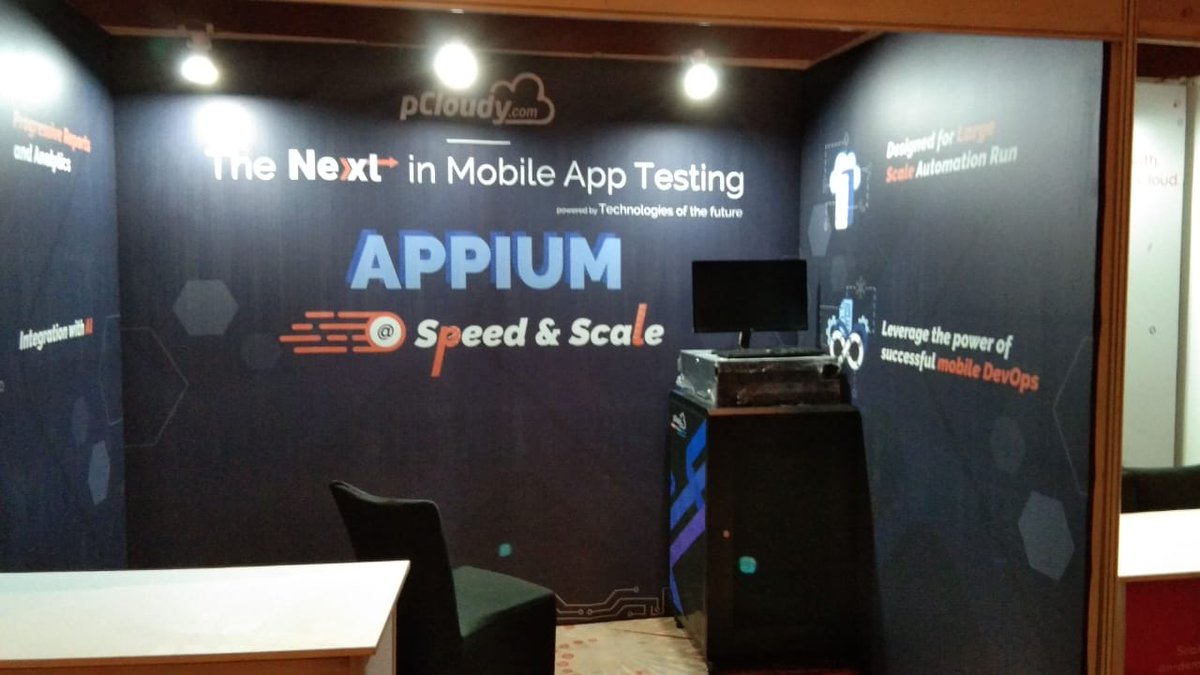 pcloudy_ssts's tweet image. Remembering the good old days of meeting like minded individuals in person to share and bounce off ideas at #TestingConferences. Here is one such memory of listening to insightful talks and having elaborate discussions with business stalwarts at the @appium_conf 2019. #appium