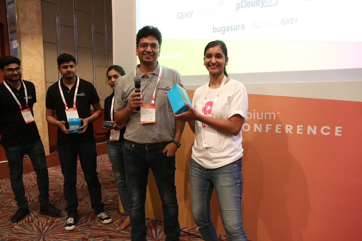 pcloudy_ssts's tweet image. Remembering the good old days of meeting like minded individuals in person to share and bounce off ideas at #TestingConferences. Here is one such memory of listening to insightful talks and having elaborate discussions with business stalwarts at the @appium_conf 2019. #appium