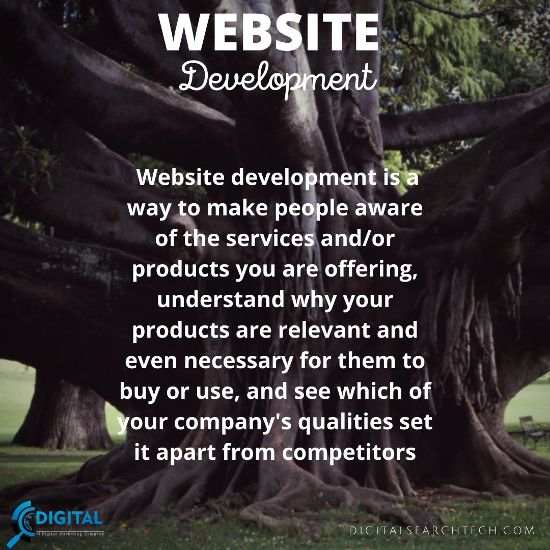 digisearchtech's tweet image. Website Development or Web Development refers to building website and deploying on the web. Now a days businesses are willing to showcase their products and services on websites.
.
.
.
.
.
#webdevelopment #webprogrammers #frontendchallenge #fullstack
#webdevelopmentcompany