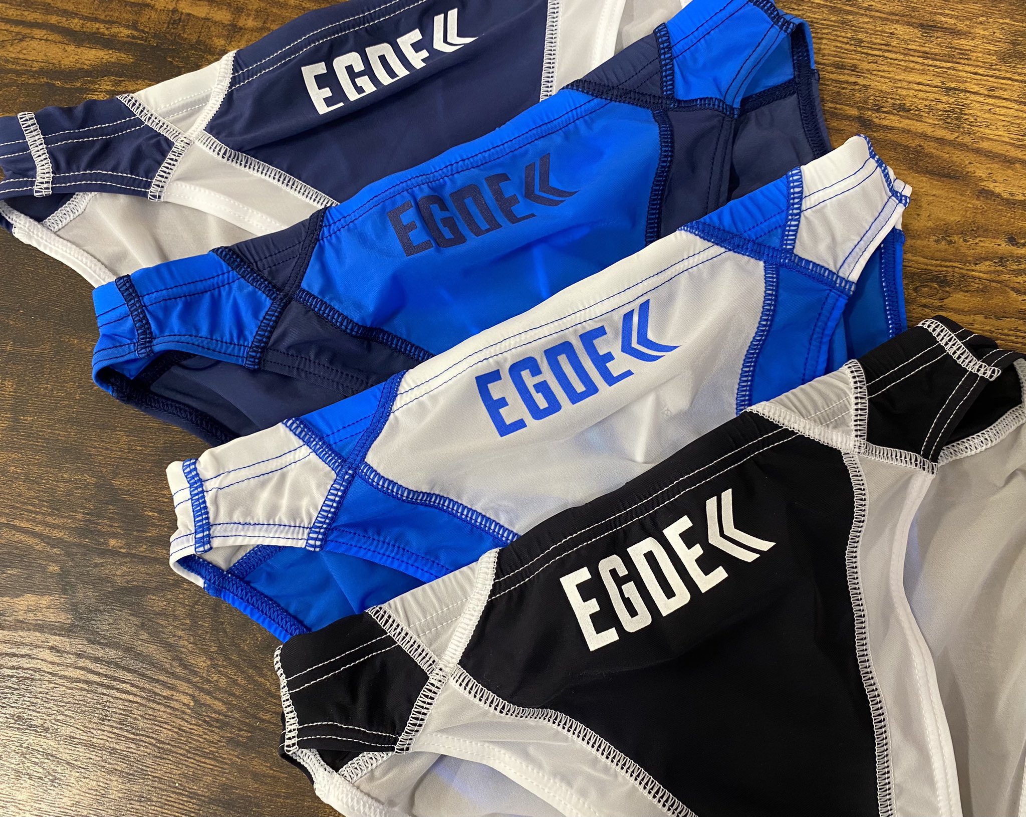 希少】EGDE・ 気が付い WX AIRシースルー 競パン・白×紺・M 希少】EGDE・ 気が付い WX AIRシースルー 競パン・白×紺・M