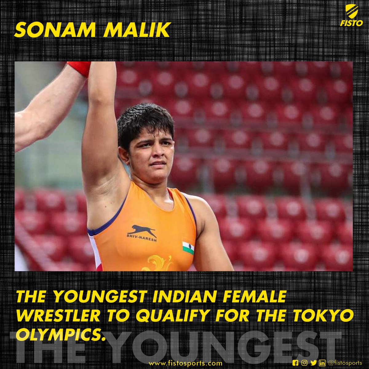 The Youngest ft. Sonam Malik &amp; Palak Kohli 🤼‍♀️🏸

#FistoSports #sports #india #wrestling #womenpower #girlpower #badminton #paraathlete #parabadminton  #olympics #Tokyo2020 #youngest