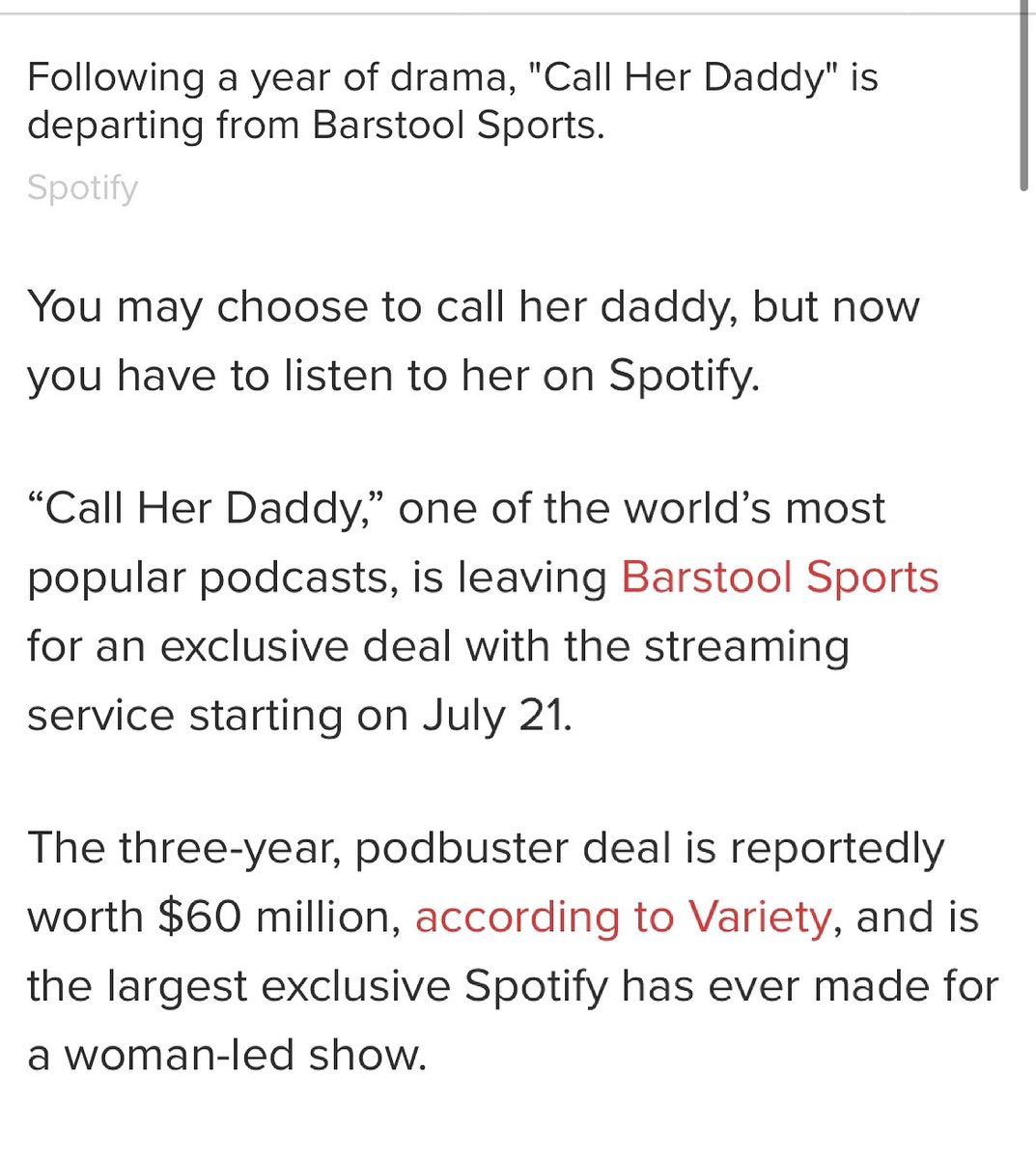 ThePerezHilton's tweet image. Sixty. Million. Dollars. I've listened to her podcast before and... clearly I'm not the audience for it. But glad she's making bank! SAVE!!!! Don't make the same mistakes I did! #CallHerDaddy #AlexCooper