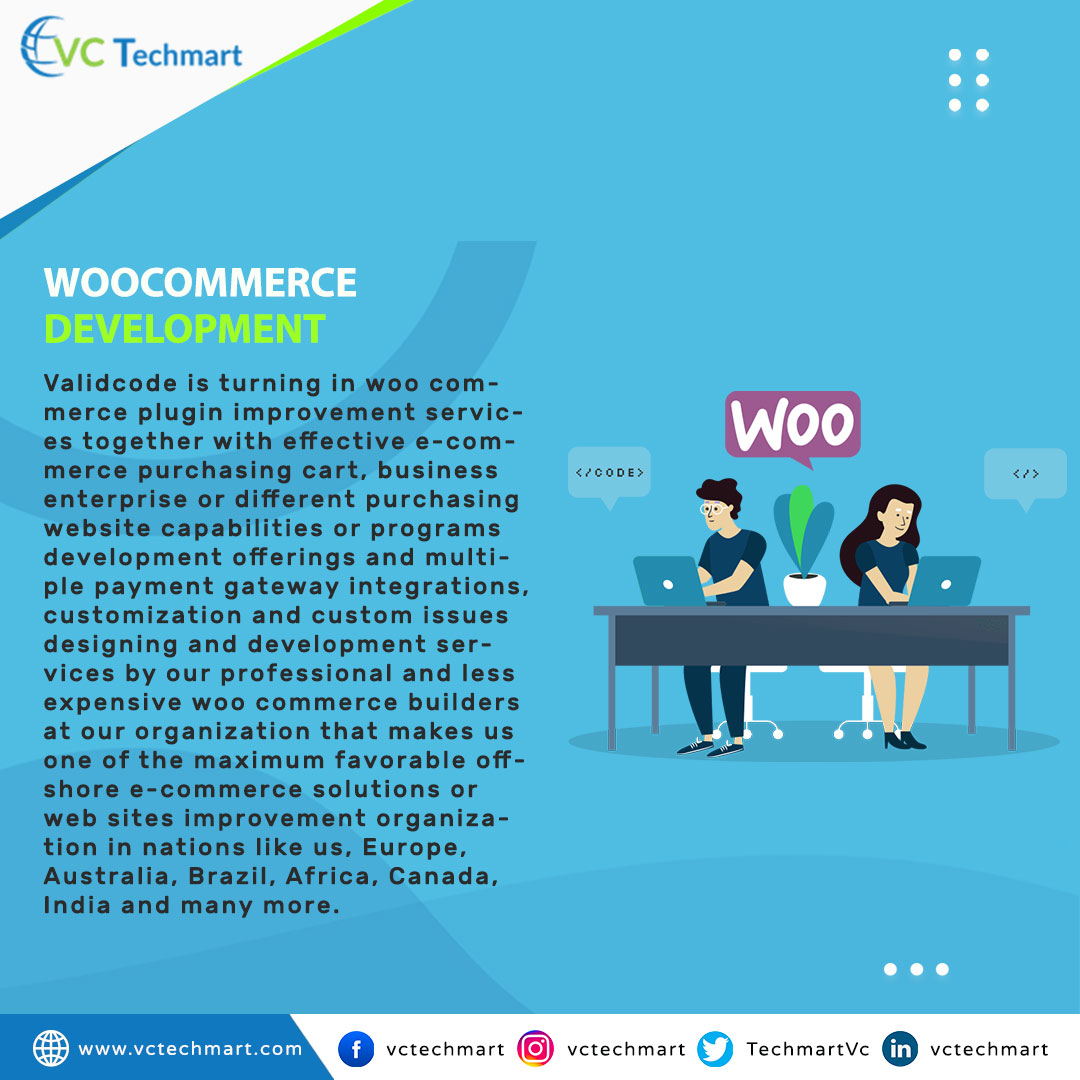 TeamcricO's tweet image. Woocommerce Development 

#validcode #webDevelopment #ValidCodeDevelopment #WordPress #BlogWebsite #WordPressWebsite #Magento #PHP #androidapp #iosapp #seo #WoocommerceDevelopment  

valid-code.com/woocommerce-de…