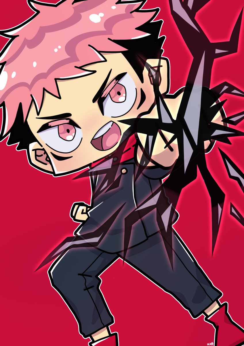 〆時 こく せん 虎杖悠仁 呪術廻戦ファンアート