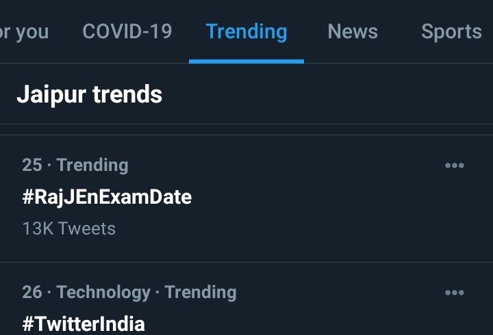 LokendraMina's tweet photo. सभी CIVIL ENGINEERs को बहुत बहुत धन्यवाद जिन्होंने आज  साथ दिया केवल Exam date के लिए लगभग #RajJEnExamDate पर 
22000 tweet हुए
आपकी UNITY से हम अपनी माँगो को सरकार तक पहुँचा सकते है उम्मीद है परीक्षा तिथि जल्दी जारी होगी @zeerajasthan_ @1stIndiaNews @IESramteerath  @DrRohitIN https://t.co/qy1fx63vrX