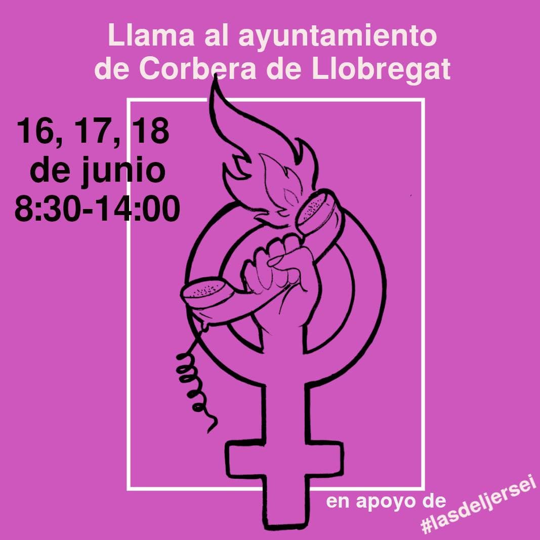 Durant tres dies l'@ajcorbll rep trucades.  
Del 16 al 18 de juny volen saber que en penses de les nostres sancions! 
936500211 
#LlamaALaMontse #TrucaALaMontse