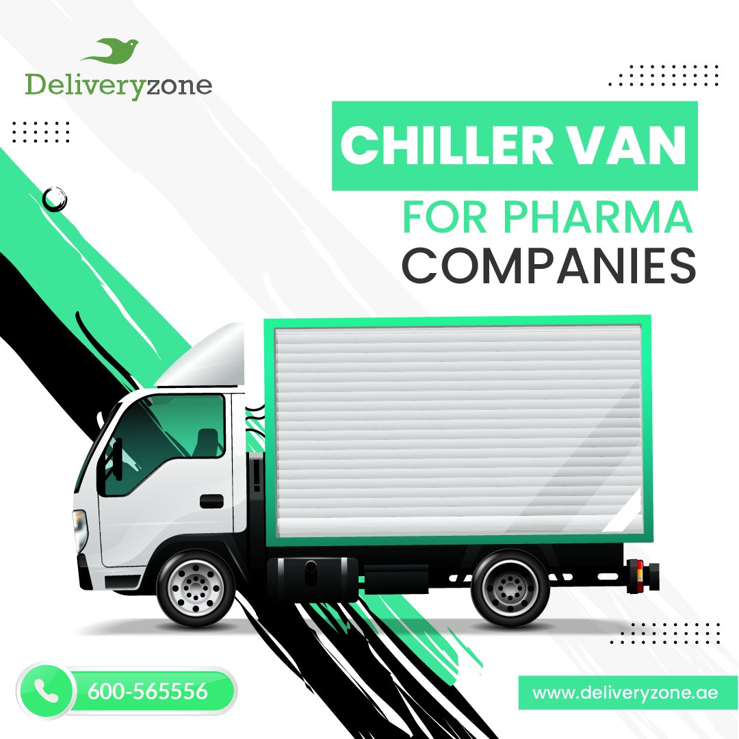 deliveryzone_ae's tweet photo. Are you a Pharmaceutical company looking for a safe &amp; reliable delivery solution? Team up with #DeliveryZone - we have a high end fleet of chiller vans and well-trained rider to ship your pharma shipments safely &amp; professionally.

#chillertrucks #pharmacompanies #dubaipharma https://t.co/rv9aXVaZiG