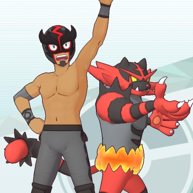 公式 ポケマスexだいすきクラブ ロイヤルマスク ガオガエン のexカラー衣装と威力が1 5倍になったバディーズわざを紹介 相手攻撃 分ｂ技威力 のパネルを解放 素早さがあがっているほどｂ技の威力があがるので 相手の攻撃をさげ 素早さをあげ