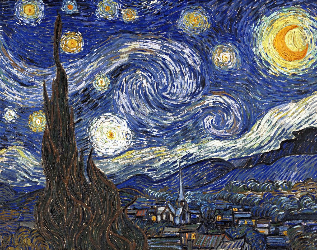 Forouz_art's tweet image. The only time I feel alive is when I’m painting. Vincent van Gogh