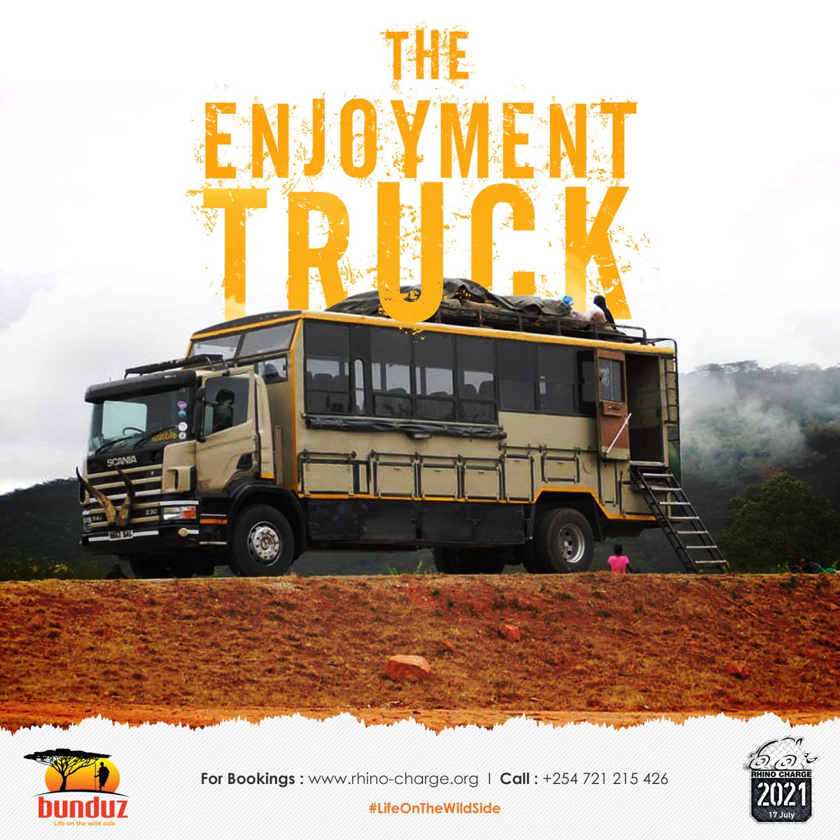 bunduz's tweet photo. Imagine the unforgettable memories you’d make in the Bunduz overland trucks with family &amp; friends. It’s comfortable &amp; make your trip to the Rhino Charge 2021 ten times more enjoyable as you bond with your favorite people! Book on https://t.co/zGCHeE6G6Q or call  +254 721 215 426 https://t.co/OYg8tKbptV