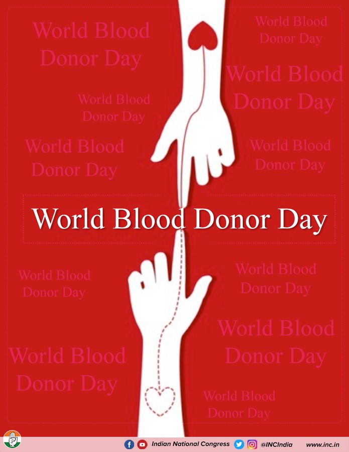 _NikhilGiri's tweet photo. #WorldBloodDonorDay

If you are #BloodDonar then you are hero who giving gift of life to someone &amp; somewhere. https://t.co/e0WP6Vwxep