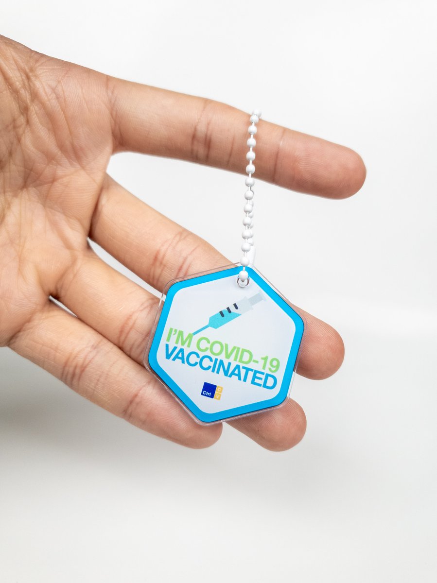 CCCV team made identifying vaccinated members more easily with a physical badge!  Complementing the digital vaccine badge anchored on $AERGO mainnet.

#COVID19 #vaccinated #VaccinePassport