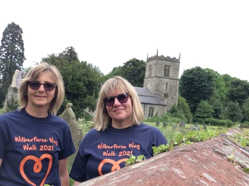 WilberforceYork's tweet photo. We are really enjoying seeing people completing their miles for the #WilberforceWay Walk in their t-shirts
If you would like to support the #Yorsensory Yompers then head over to their fundraising page at
https://t.co/6w1uyBNVK7
#Charity #Yorkshire #SensoryLoss #YorkshireWolds https://t.co/GX0iFGRsnY