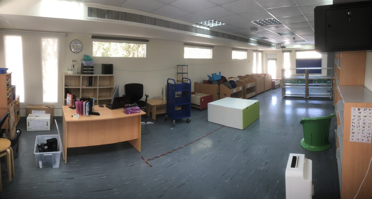 mstinainnovates's tweet image. End of an era! Tiny lower primary library is all packed! 😱😱 Next step is to pack the primary stuff from the other library buuuut we ran out of boxes 😂 #librarycardio #packallthethings