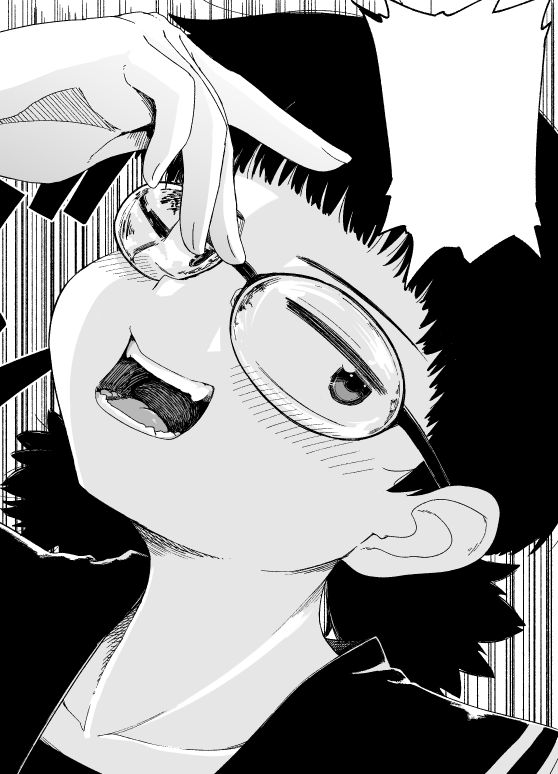 メガネ断層というかレンズの歪みガチったから見て https://t.co/0hfMhfOxkP 
