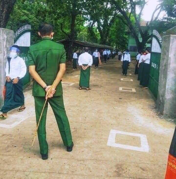 This is worse than holding a gun. 
#WhatsHappeningInMyanmar