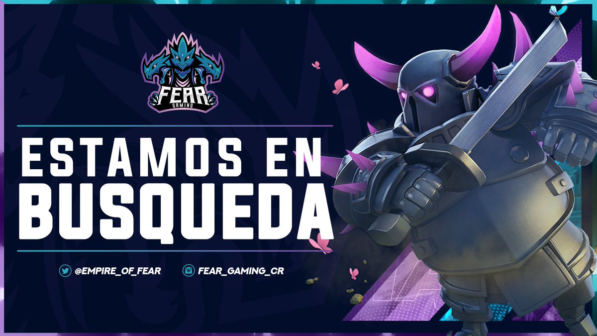 Cristian Morales (@crismorhern) on Twitter photo Estaremos realizando Tryouts para <a href="/Fear_Academy/">Fear Academy</a> y <a href="/Empire_Of_Fear/">Fear Gaming</a> 💙
Main:
+18 wins challenge
+una insignia de torneo global
Academy
+15 wins en desafío
Beneficios y más información al MD 📩
Rt se agradece💙 Estaremos realizando Tryouts para <a href="/Fear_Academy/">Fear Academy</a> y <a href="/Empire_Of_Fear/">Fear Gaming</a> 💙
Main:
+18 wins challenge
+una insignia de torneo global
Academy
+15 wins en desafío
Beneficios y más información al MD 📩
Rt se agradece💙