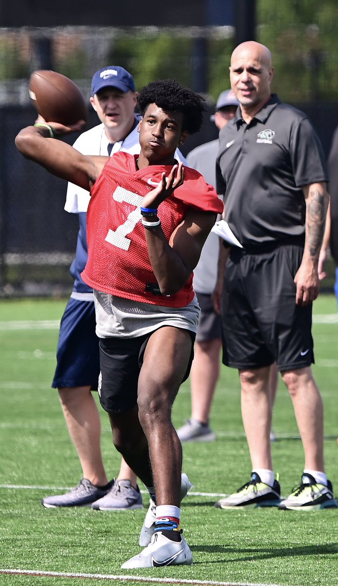 SFC (RET) Wright (@coachkwright) on Twitter photo Another solid day <a href="/UConnFootball/">UConn Football</a> <a href="/KarvonWright/">Karvon L Wright</a> got 1% better. Coaches were very impressed with arm, consistency, and frame. He throws bb’s. <a href="/COACHDOTT/">Dennis Dottin-Carter</a> <a href="/_CoachTidwell/">Dallas Tidwell</a> <a href="/ESPNTop63/">ESPN Top 63</a> <a href="/larryblustein/">Blustein Recruiting</a> <a href="/Nmartinez8/">Nick Martinez</a> <a href="/CoachRutledge76/">Coach Rutledge</a> <a href="/KCWright6/">Kevin C.Wright</a> <a href="/GovsFB/">Austin Peay Football</a> @ Another solid day <a href="/UConnFootball/">UConn Football</a> <a href="/KarvonWright/">Karvon L Wright</a> got 1% better. Coaches were very impressed with arm, consistency, and frame. He throws bb’s. <a href="/COACHDOTT/">Dennis Dottin-Carter</a> <a href="/_CoachTidwell/">Dallas Tidwell</a> <a href="/ESPNTop63/">ESPN Top 63</a> <a href="/larryblustein/">Blustein Recruiting</a> <a href="/Nmartinez8/">Nick Martinez</a> <a href="/CoachRutledge76/">Coach Rutledge</a> <a href="/KCWright6/">Kevin C.Wright</a> <a href="/GovsFB/">Austin Peay Football</a> @