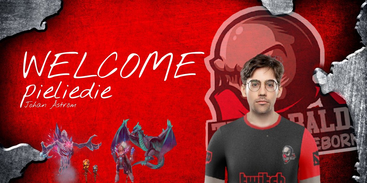 We are excited to announce <a href="/PieLieDieDota/">Johan Åström</a> as our new position 5, Pie will help us on our journey at the International WEU qualifier!

Welcome to the team Johan♥️

#BaldReborn