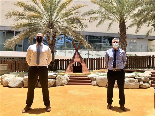 JESSDubai's tweet photo. This term we say a fond farewell to Darren who has led @JESSPrimary for 9yrs. He hands over the baton to Jose Diez Deputy Head @JESSJumeirah for 5yrs.  Read more at https://t.co/6pLnDmKbM8 and tune in later to read about Jose in our #HumansOfJESS series. #TeamJESS https://t.co/Xw3YIdJvTv