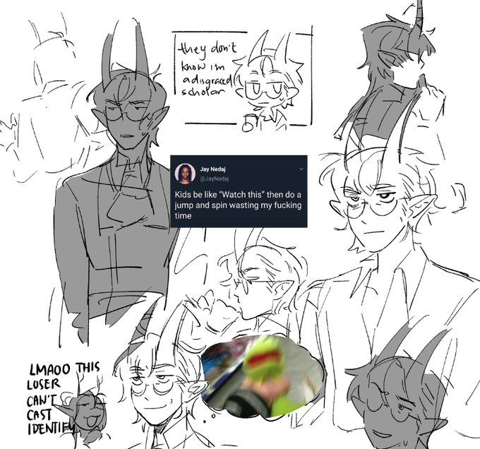 bunch of eurydice doodles o<-< 