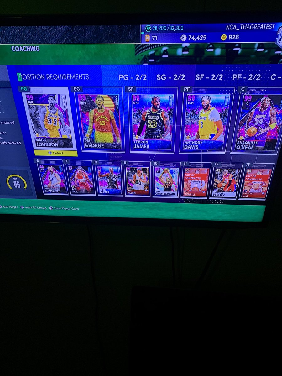 NCAwalkingbuck's tweet photo. @NBA2K_MyTEAM How can I improve? https://t.co/EILiAMejXy