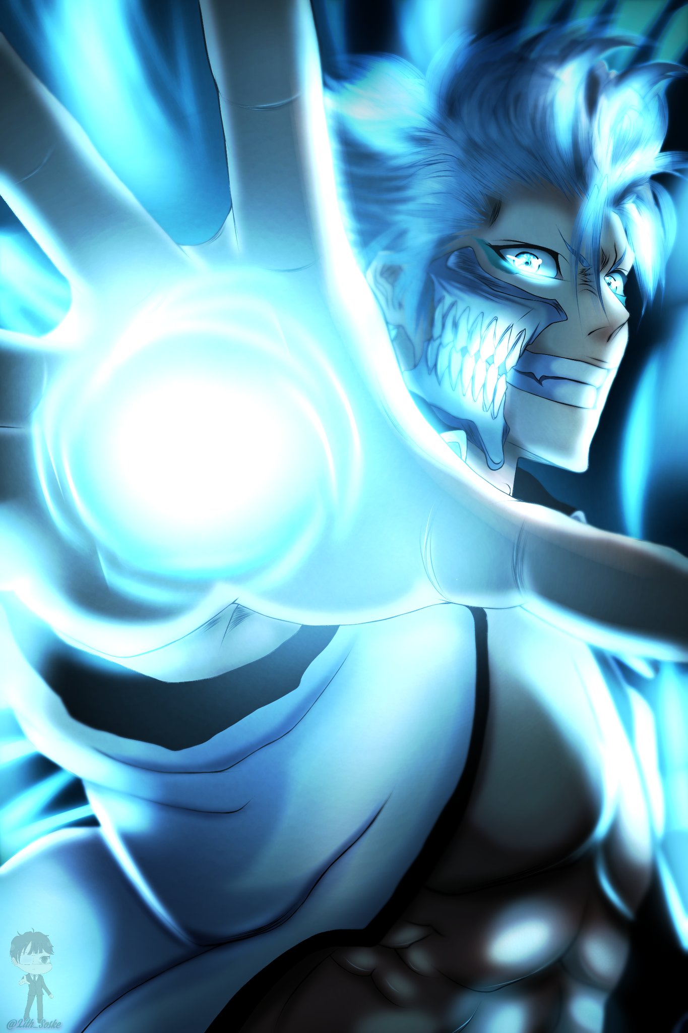 Soske Grimmjow Jaegerjaquez Bleach Cover Page 24 I Hope You Like It Bleach Grimmjow ブリーチ グリムジョー ジャガージャック Mangacoloring T Co K5eczgrybo Twitter