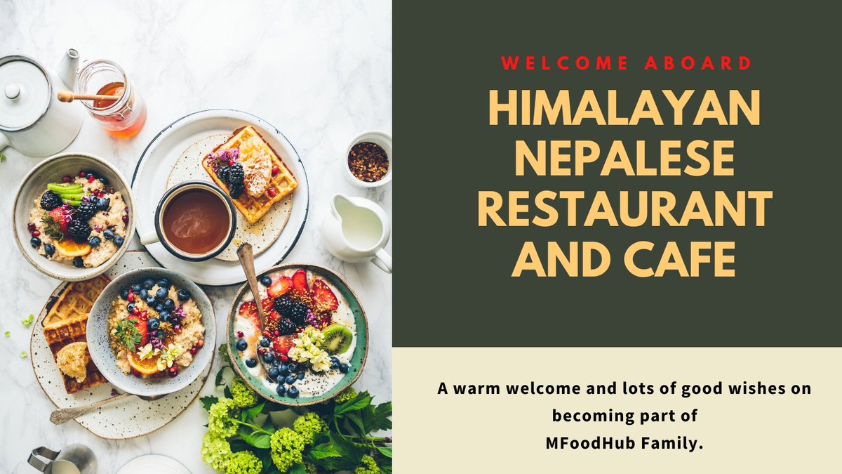 Welcome aboard @himalayanepaleserestaurant 🥳
We are delighted to welcome you on board. 
Let's serve better together 
#contactlessdinein#contactlessdelivery #takeaway #nepalesefood #foodie #australia #westernaustralia #perth