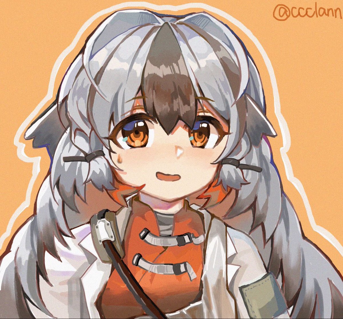 ccclann's tweet photo. ええ
#arknights
#アークナイツ
#明日方舟
#雪雉
#Snowsant https://t.co/RubmlnS89D