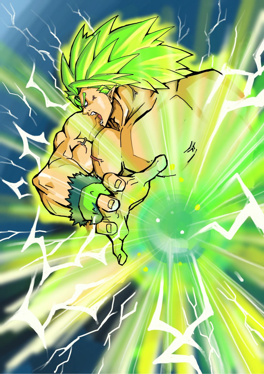 ブロリー描いてみた 小学生の頃に見た劇場版ドラゴンボールのポスターがかっこ良 ボンゴ Mtg絵を描く副業イラストレーターのイラスト ブロリー描いてみた 小学生の頃に見た劇場版ドラゴンボールのポスターがかっこ良 ボンゴ Mtg絵を描く副業イラストレーターのイラスト