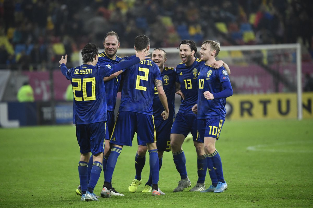 Sweden National Football Team 2020 Drawe