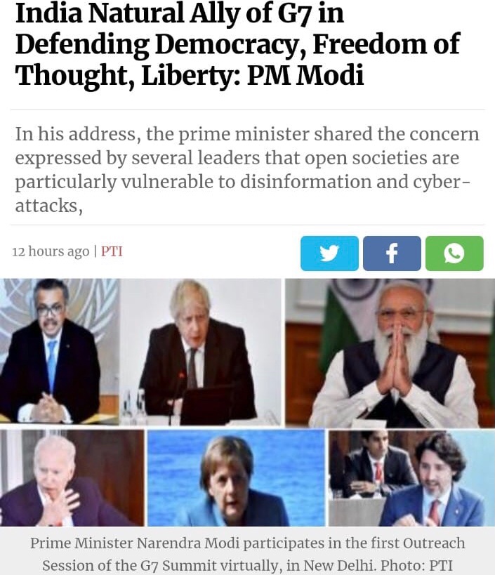 IamTamizhachi's tweet photo. He speaks the opposite of what he and his government do.. Same Vadai for international leaders too.
#HypocriteModi https://t.co/p8ydZqxNcA