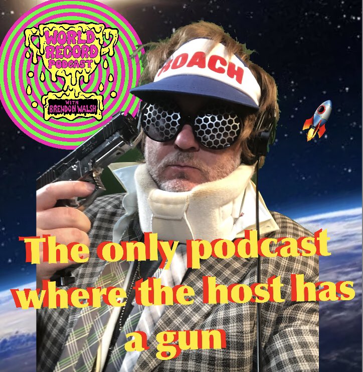 WorldRecordPod's tweet image. The #WorldRecordPodcast🏆 is the only podcast where the host has a gun that he pulls on his co-host, engineer, and guests when they step out of line.
patreon.com/worldrecordpod…