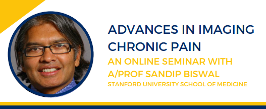 Join <a href="/harvardmed/">Harvard Medical School</a>'s A/Prof Sandip Biswal on Thursday 'Advances in #Imaging #ChronicPain'. Musculoskeletal radiologist identifying causes of pain, discomfort, inflammation using clinical imaging-MRI, PET, CT, digital radiography &amp; ultrasound. bit.ly/3guL3Dx