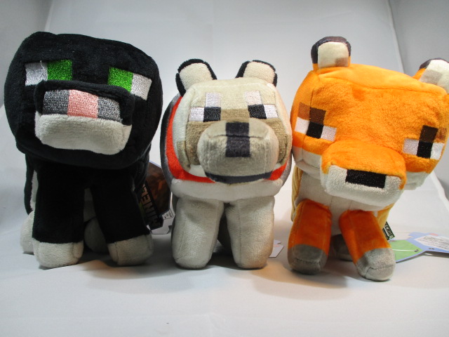 ユーズランド越谷店 マインクラフト ぬいぐるみ が投入中 今回は オオカミ キツネ ネコ の3種になります 残り僅かとなっておりますのでお早めにご利用下さいませ マインクラフト Minecraft T Co Tgsomoe1 Twitter