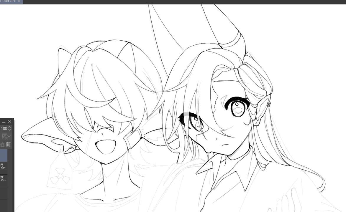 lineart *starts intensely sobbing* 