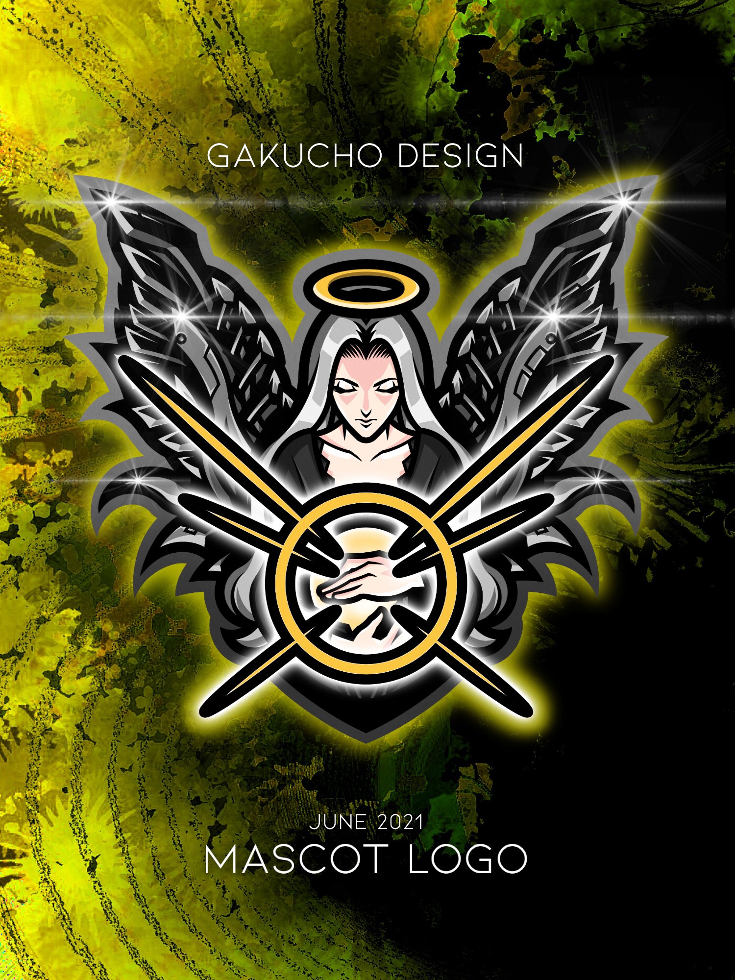 がくちょ 実 績 報 告 Norton様 Nortondadada Concept Amp Motif 天使 機械の翼 光 おっ ってなったらrt Amp いいね マスコットロゴ Mascotlogo クラン チーム デザイン Esports イラスト 荒野行動 Apex フォートナイト
